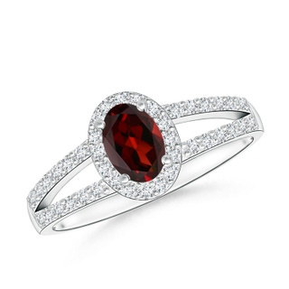 Oval AAA Garnet