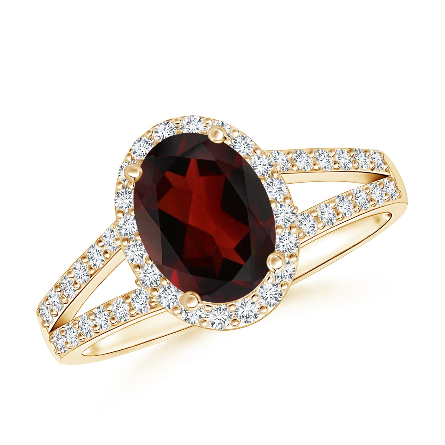 AA - Garnet / 1.87 CT / 14 KT Yellow Gold