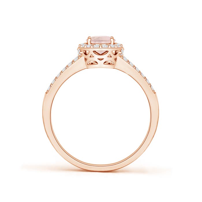 AA - Morganite / 1.07 CT / 14 KT Rose Gold