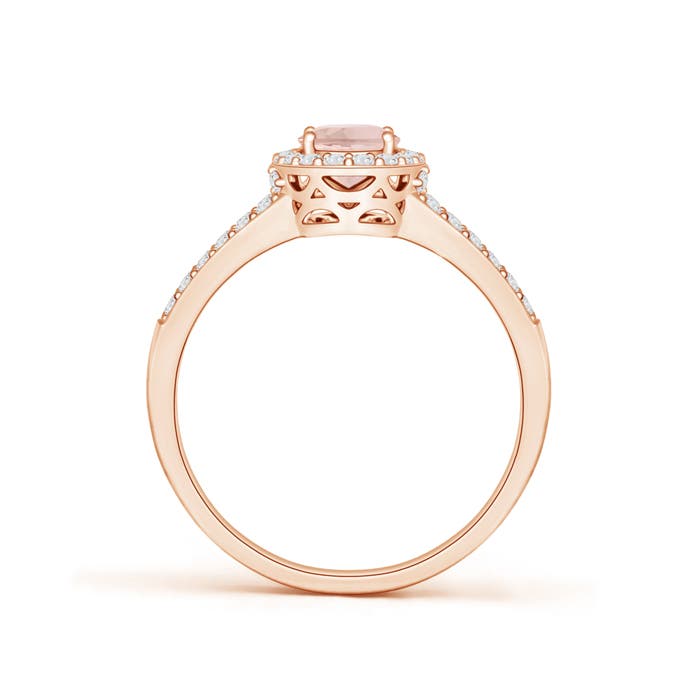 AAA - Morganite / 1.07 CT / 14 KT Rose Gold