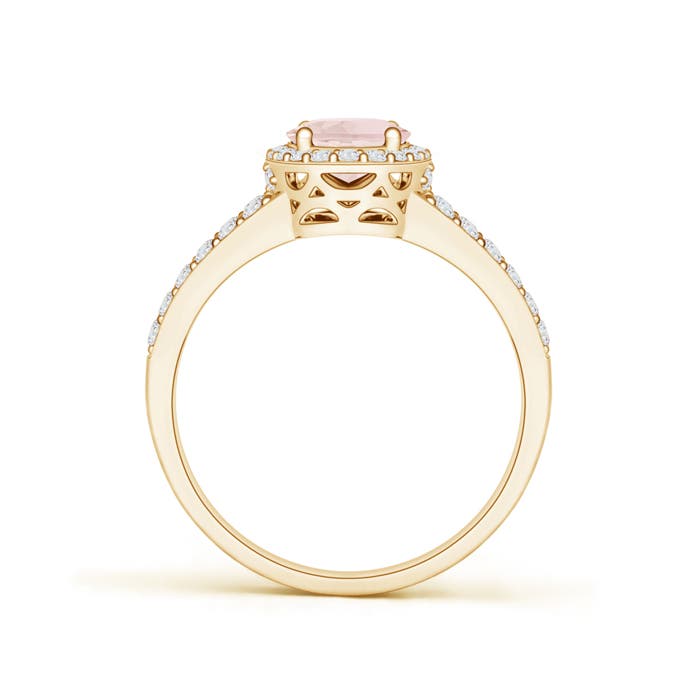 A - Morganite / 1.52 CT / 14 KT Yellow Gold