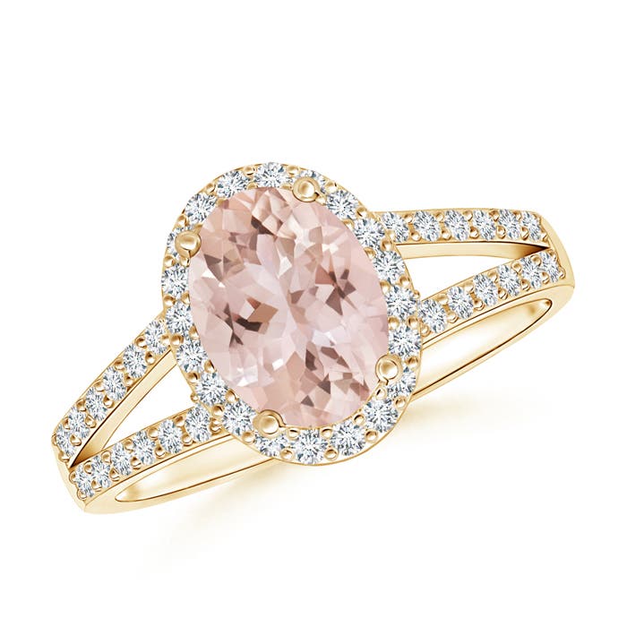 AAA - Morganite / 1.52 CT / 14 KT Yellow Gold