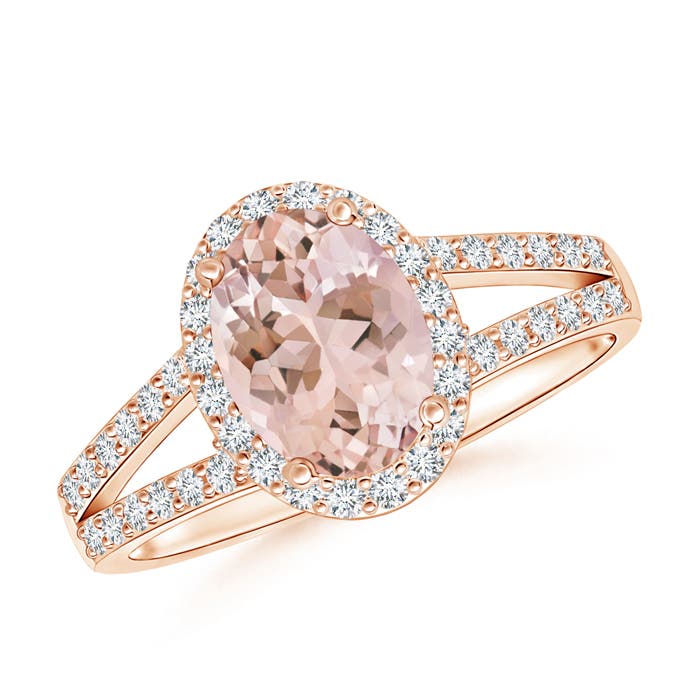 AAAA - Morganite / 1.52 CT / 14 KT Rose Gold