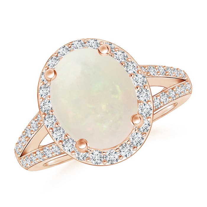 A - Opal / 1.9 CT / 14 KT Rose Gold