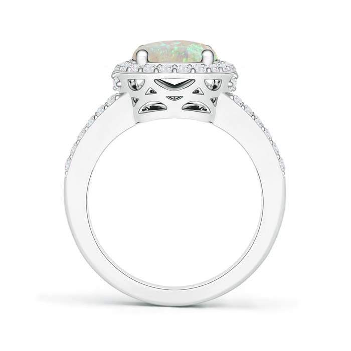 AAA - Opal / 1.9 CT / 14 KT White Gold