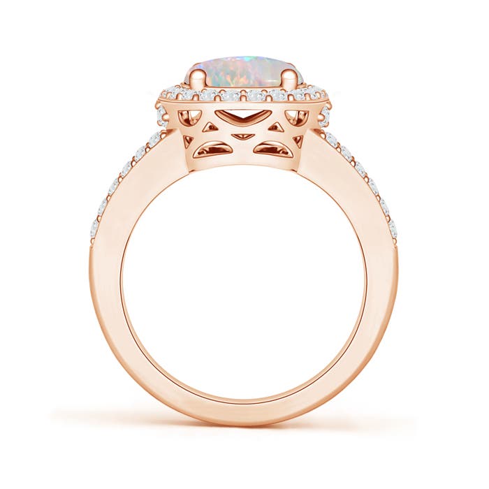 AAAA - Opal / 1.9 CT / 14 KT Rose Gold