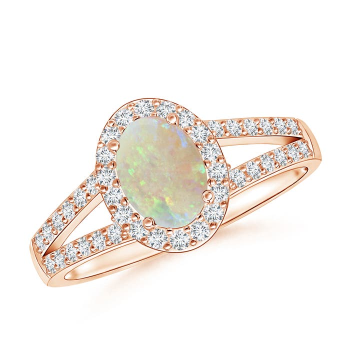 AAA - Opal / 0.82 CT / 14 KT Rose Gold