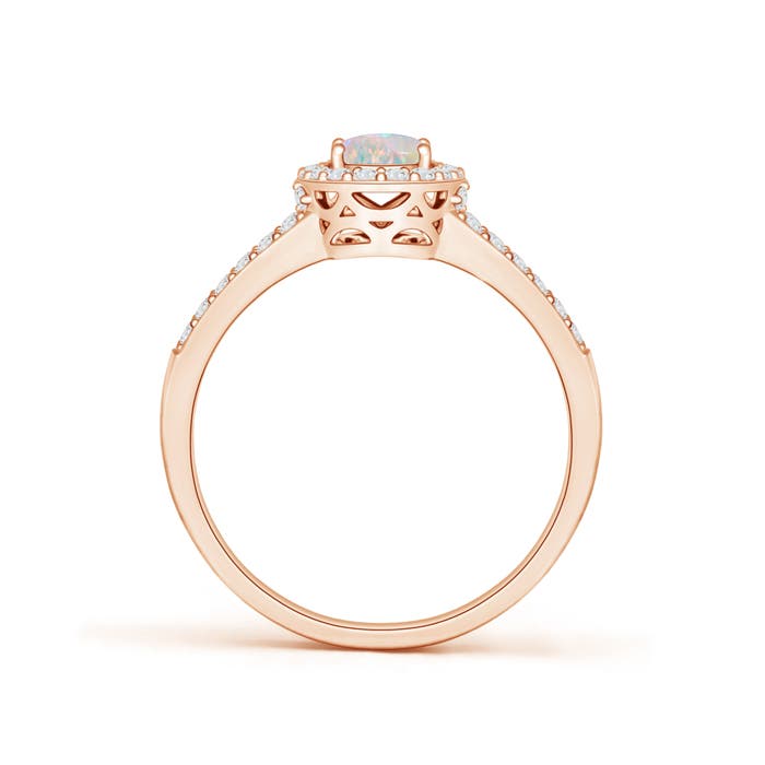 AAAA - Opal / 0.82 CT / 14 KT Rose Gold