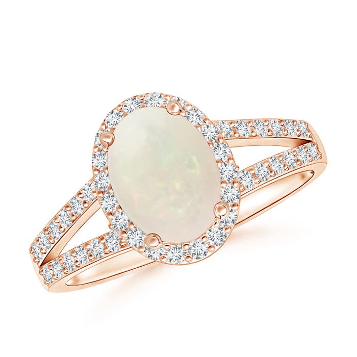 A - Opal / 1.22 CT / 14 KT Rose Gold