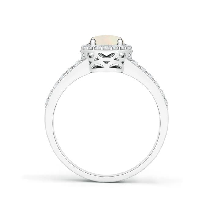 A - Opal / 1.22 CT / 14 KT White Gold