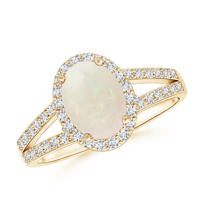 A - Opal / 1.22 CT / 14 KT Yellow Gold