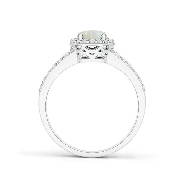 AA - Opal / 1.22 CT / 14 KT White Gold