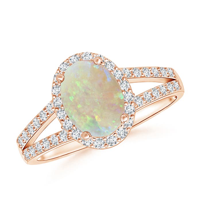 AAA - Opal / 1.22 CT / 14 KT Rose Gold