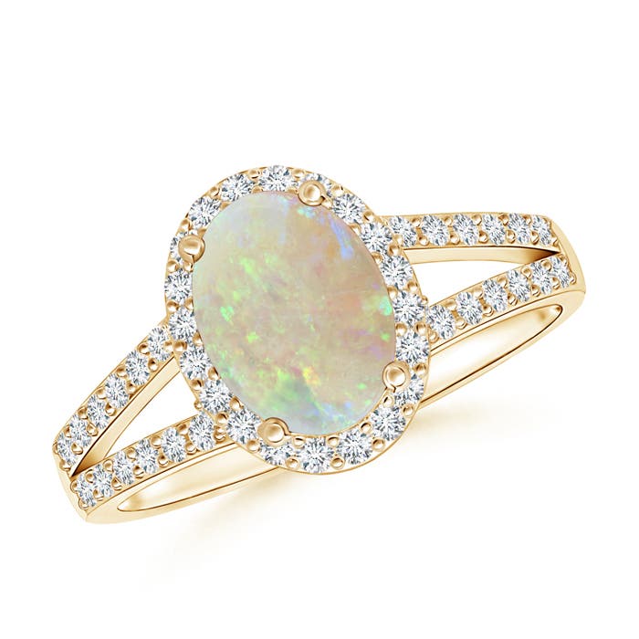 AAA - Opal / 1.22 CT / 14 KT Yellow Gold