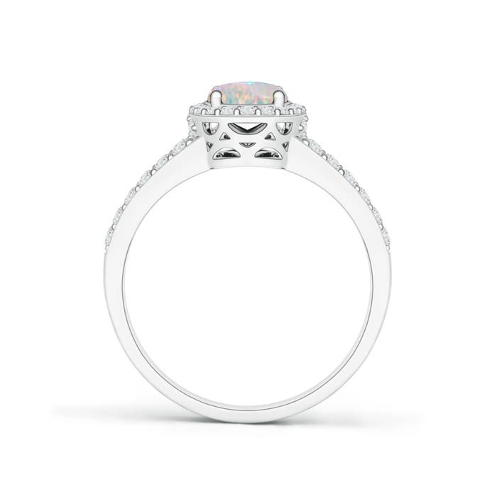 AAAA - Opal / 1.22 CT / 14 KT White Gold