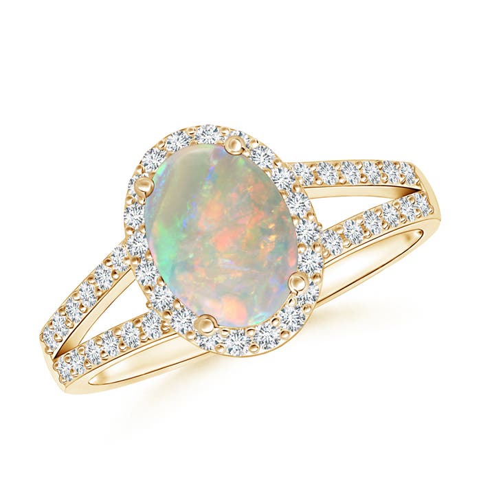 AAAA - Opal / 1.22 CT / 14 KT Yellow Gold