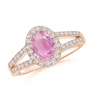 Oval A Pink Tourmaline