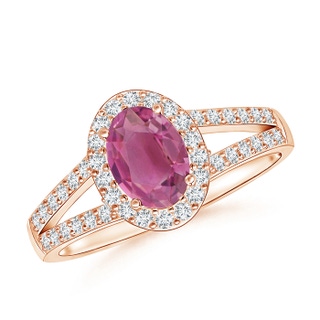 Oval AAA Pink Tourmaline