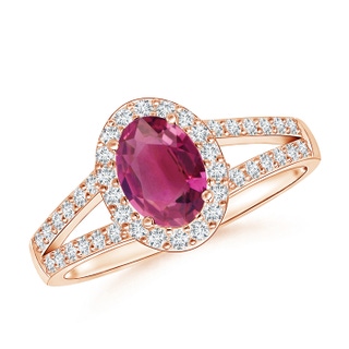 Oval AAAA Pink Tourmaline