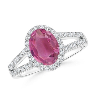 Oval AAA Pink Tourmaline