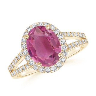 Oval AAA Pink Tourmaline