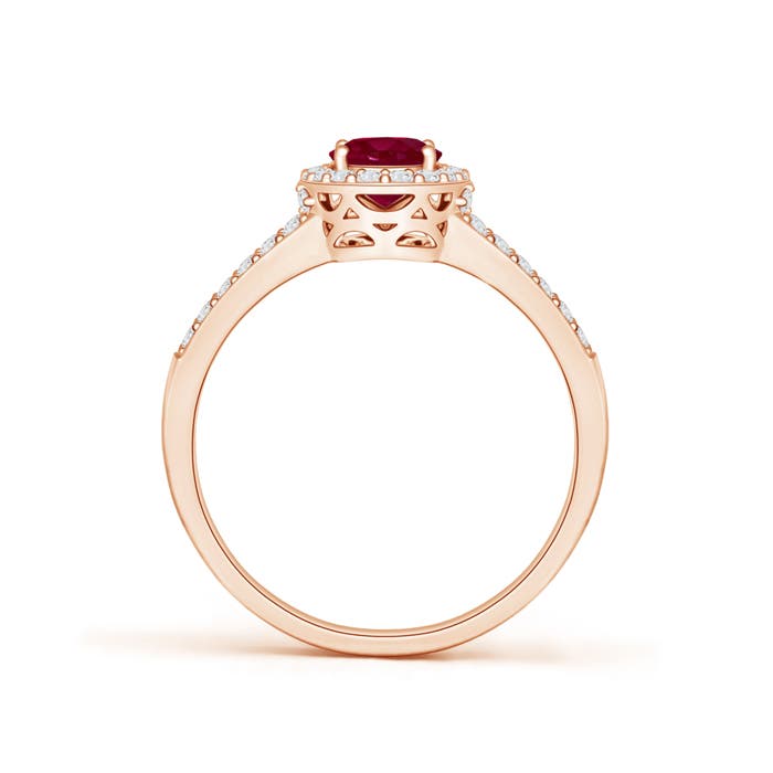 A - Ruby / 1.37 CT / 14 KT Rose Gold