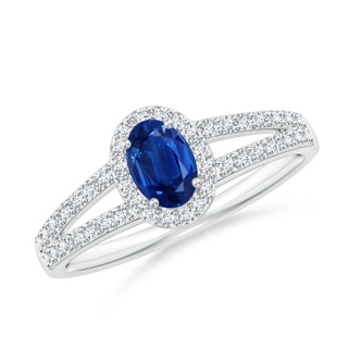 Oval AAA Blue Sapphire