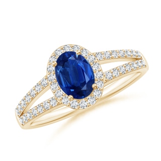 Oval AAA Blue Sapphire