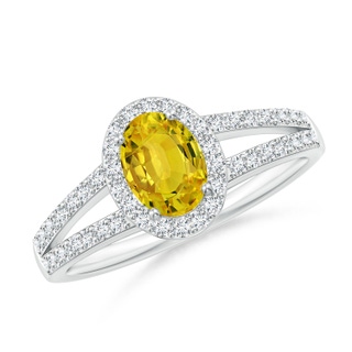 Oval AAAA Yellow Sapphire