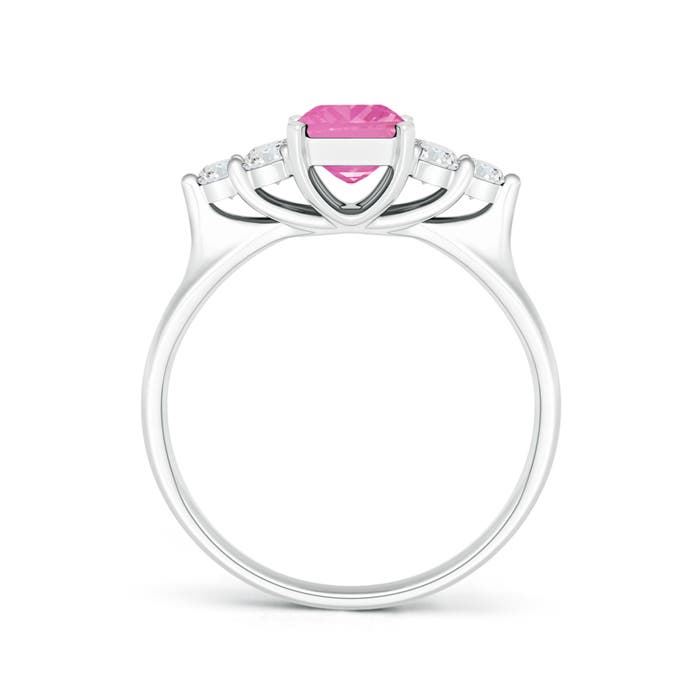 A - Pink Sapphire / 1.59 CT / 14 KT White Gold