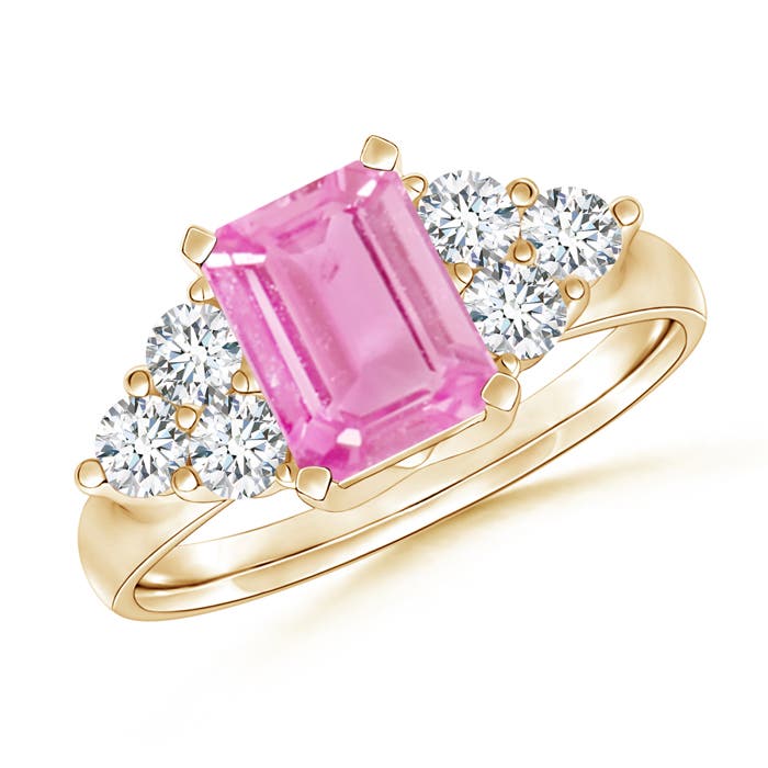 A - Pink Sapphire / 1.59 CT / 14 KT Yellow Gold