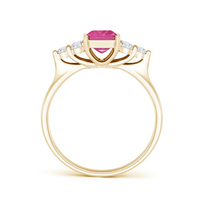 AAA - Pink Sapphire / 1.59 CT / 14 KT Yellow Gold