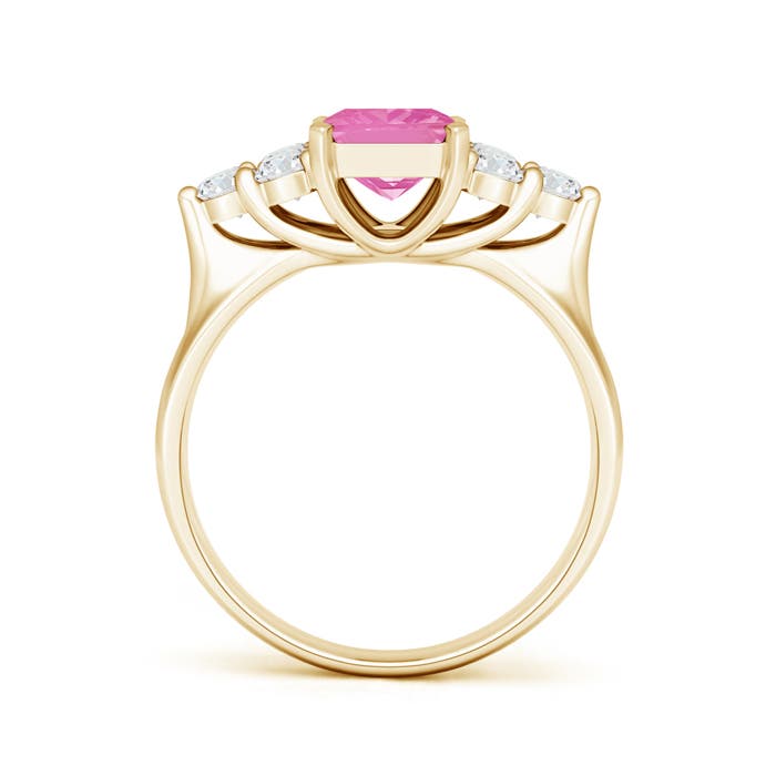 A - Pink Sapphire / 2.13 CT / 14 KT Yellow Gold