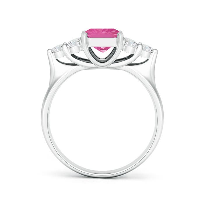 AA - Pink Sapphire / 2.13 CT / 14 KT White Gold