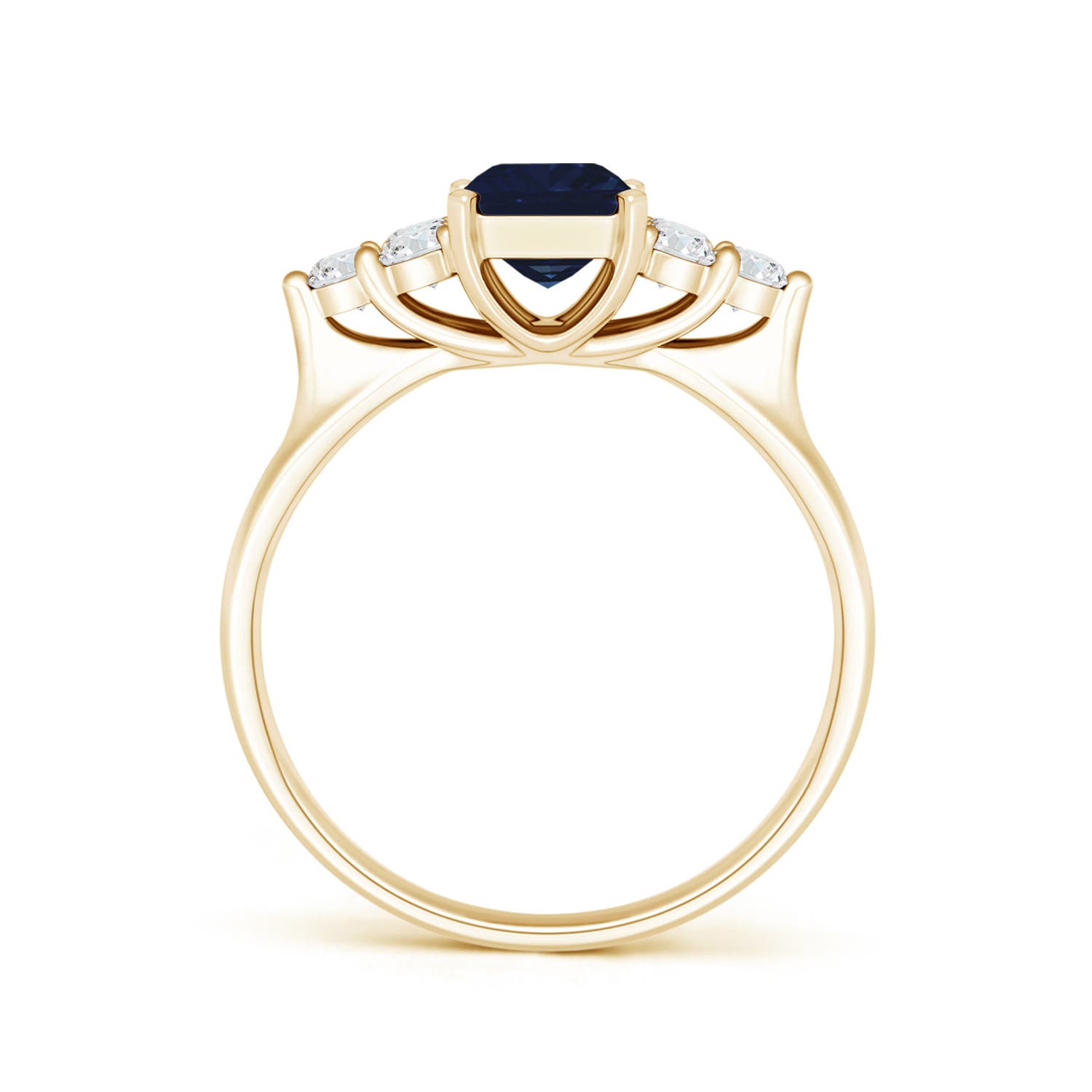 AA - Blue Sapphire / 1.49 CT / 14 KT Yellow Gold