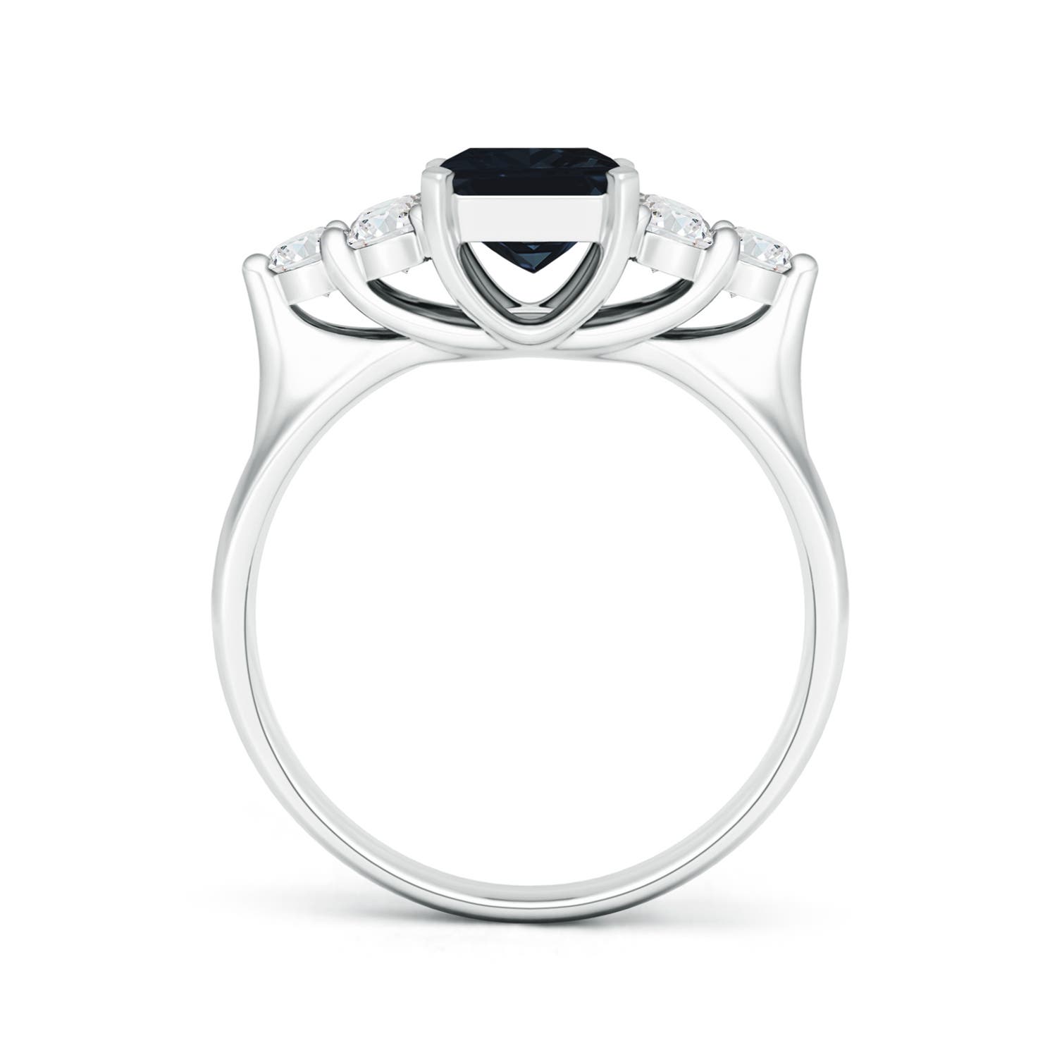 A - Blue Sapphire / 2.28 CT / 14 KT White Gold