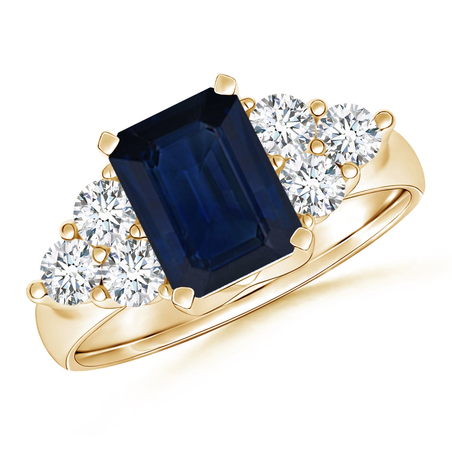 AA - Blue Sapphire / 2.28 CT / 14 KT Yellow Gold