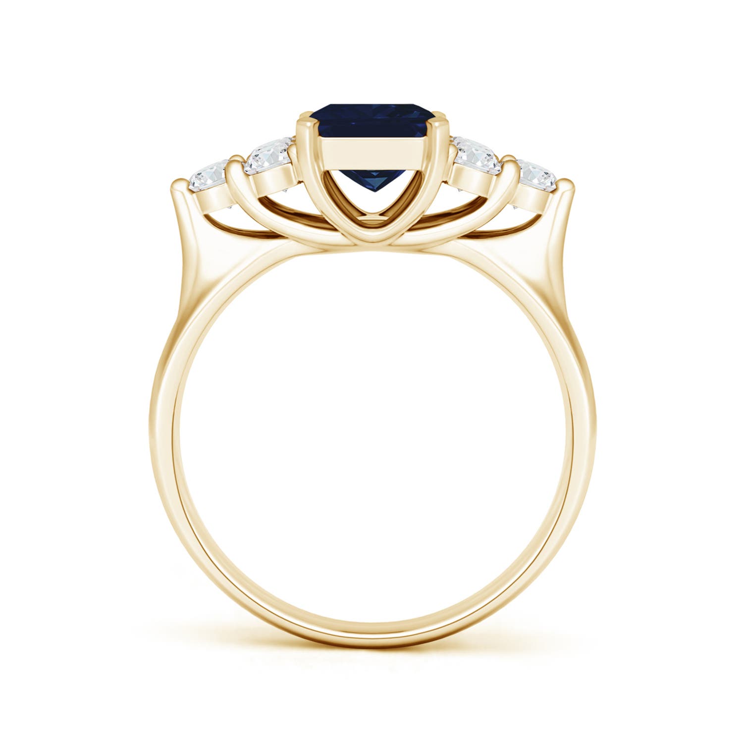 AA - Blue Sapphire / 2.28 CT / 14 KT Yellow Gold