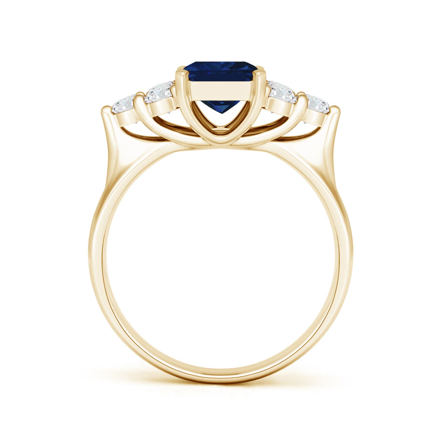 AAA - Blue Sapphire / 2.28 CT / 14 KT Yellow Gold