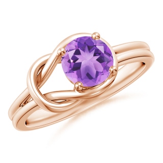 Round A Amethyst
