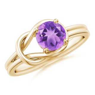 Round A Amethyst
