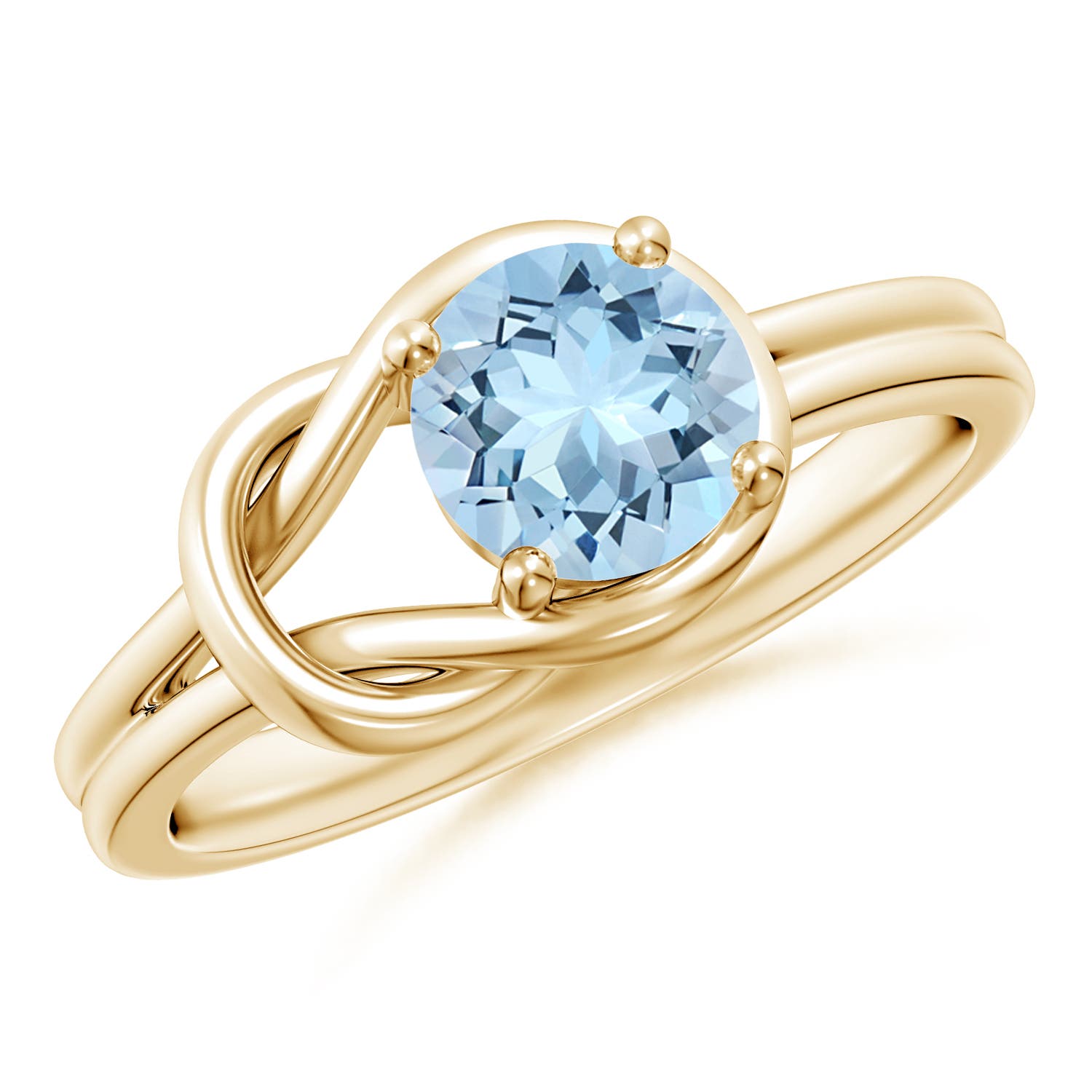 AAA - Aquamarine / 0.72 CT / 14 KT Yellow Gold