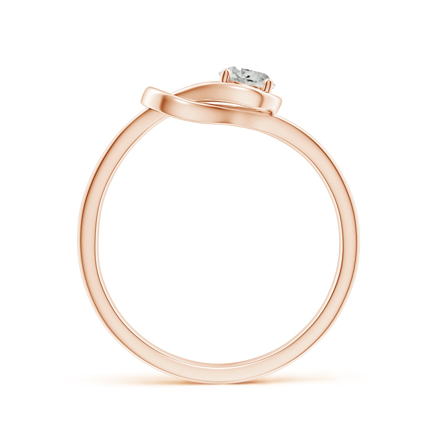 K, I3 / 0.23 CT / 14 KT Rose Gold