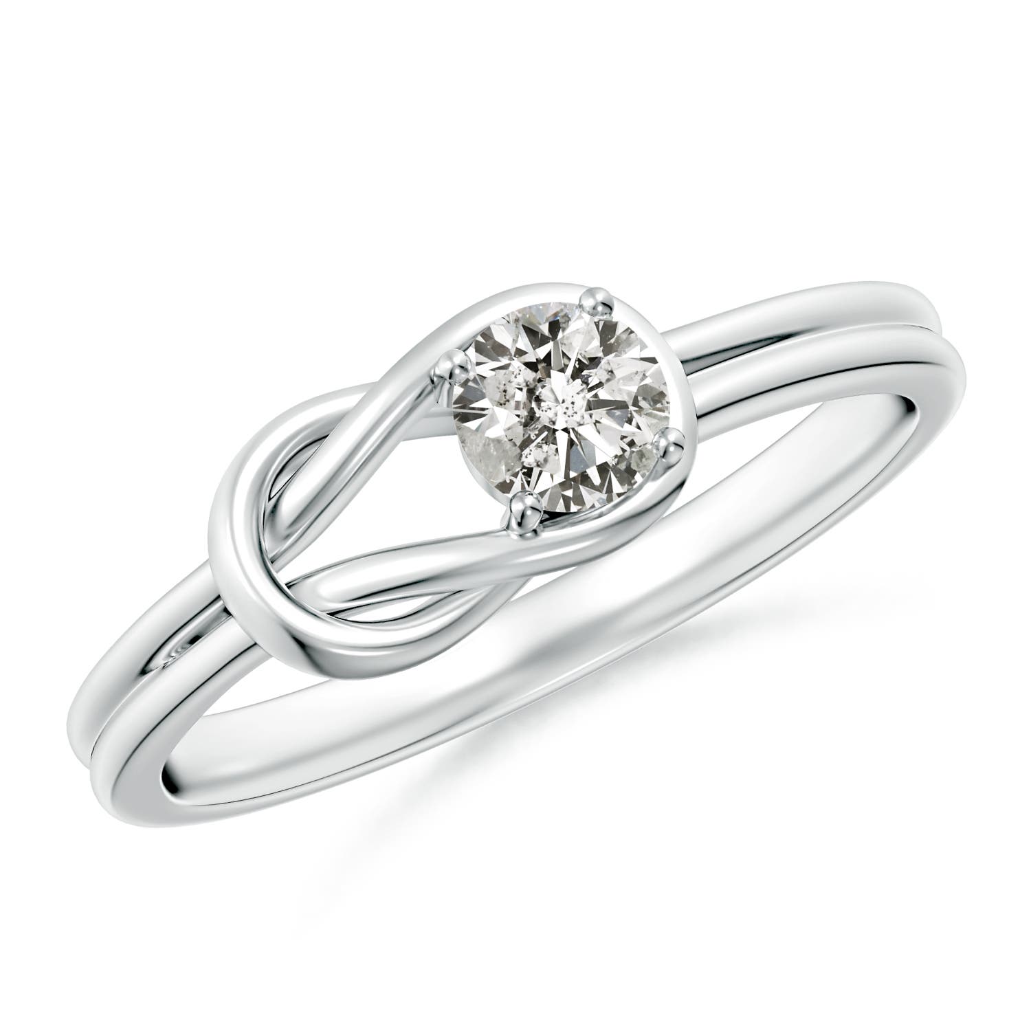 K, I3 / 0.23 CT / 14 KT White Gold