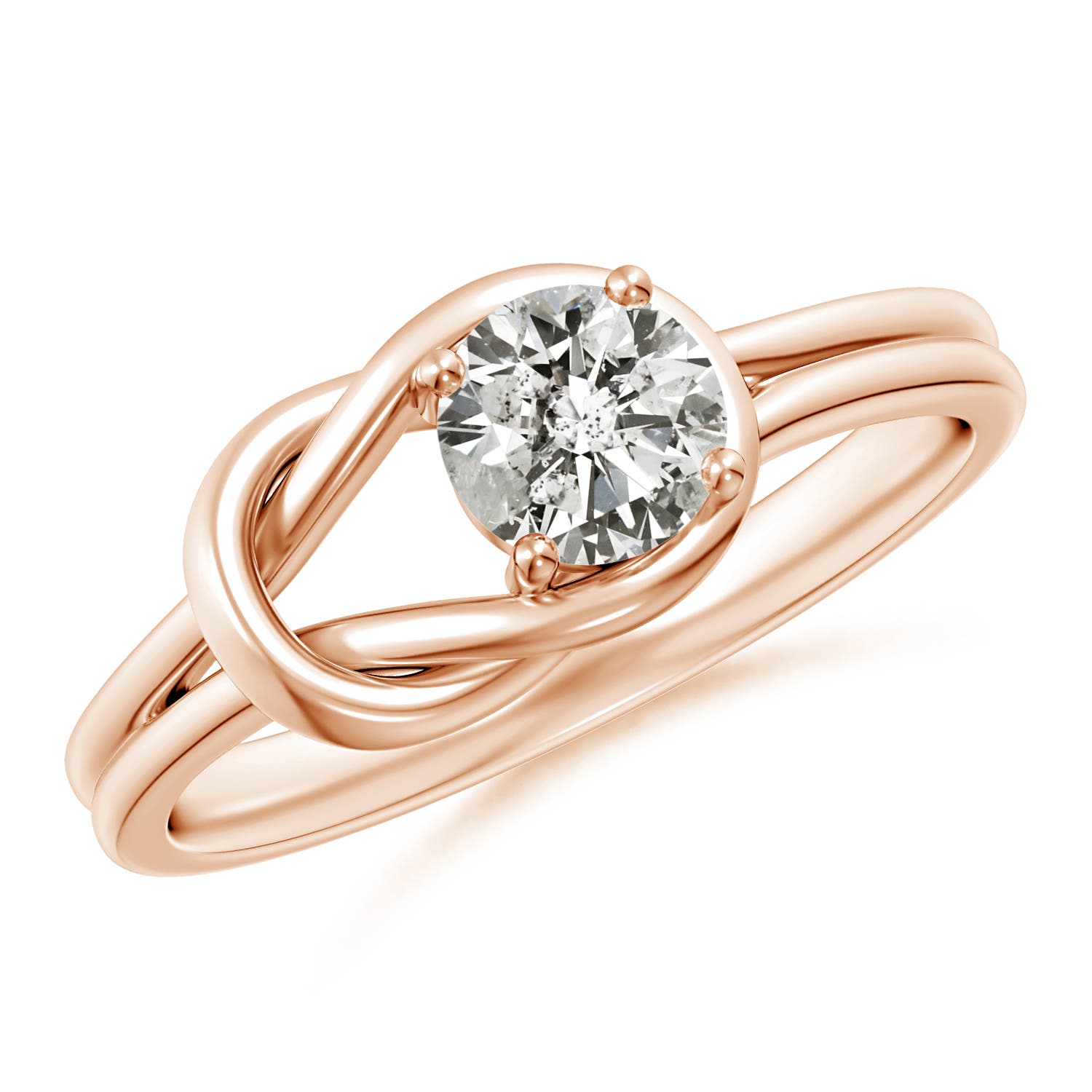 K, I3 / 0.47 CT / 14 KT Rose Gold