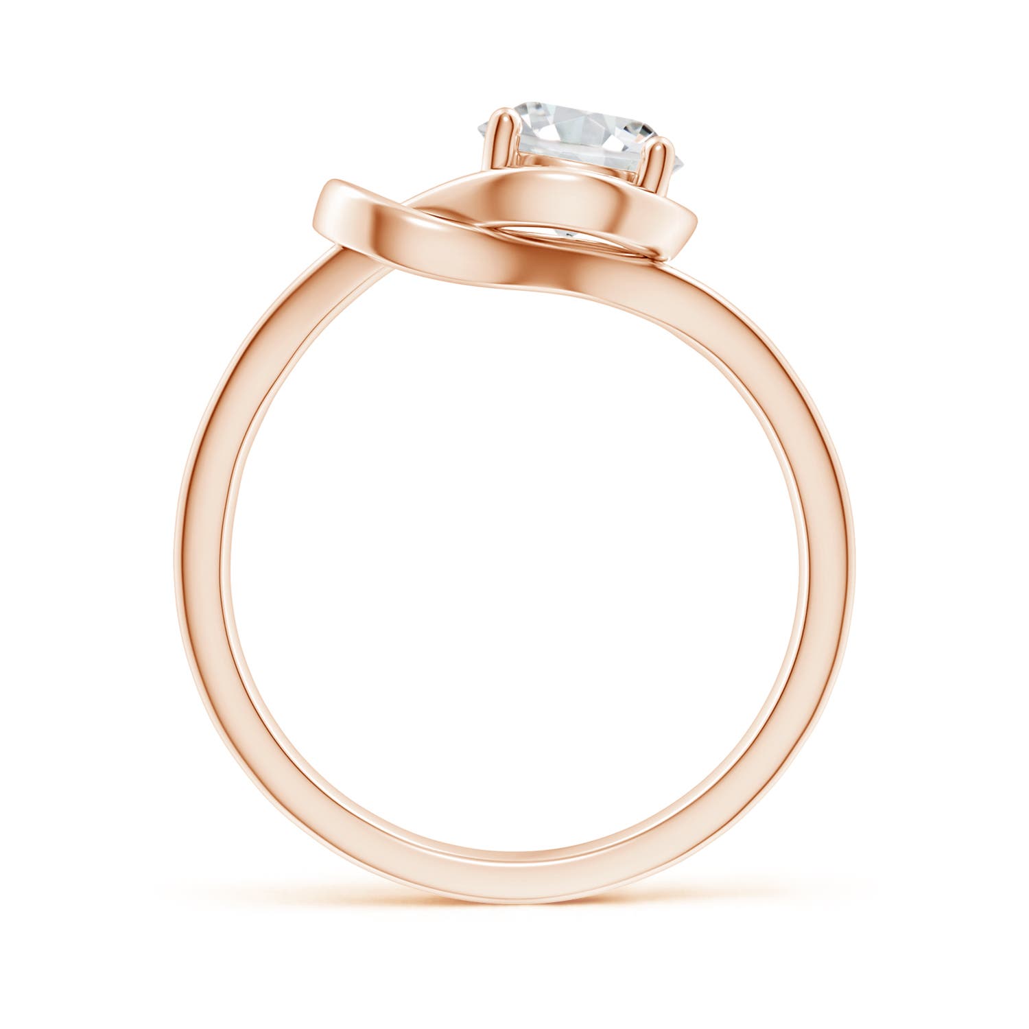 H, SI2 / 0.8 CT / 14 KT Rose Gold