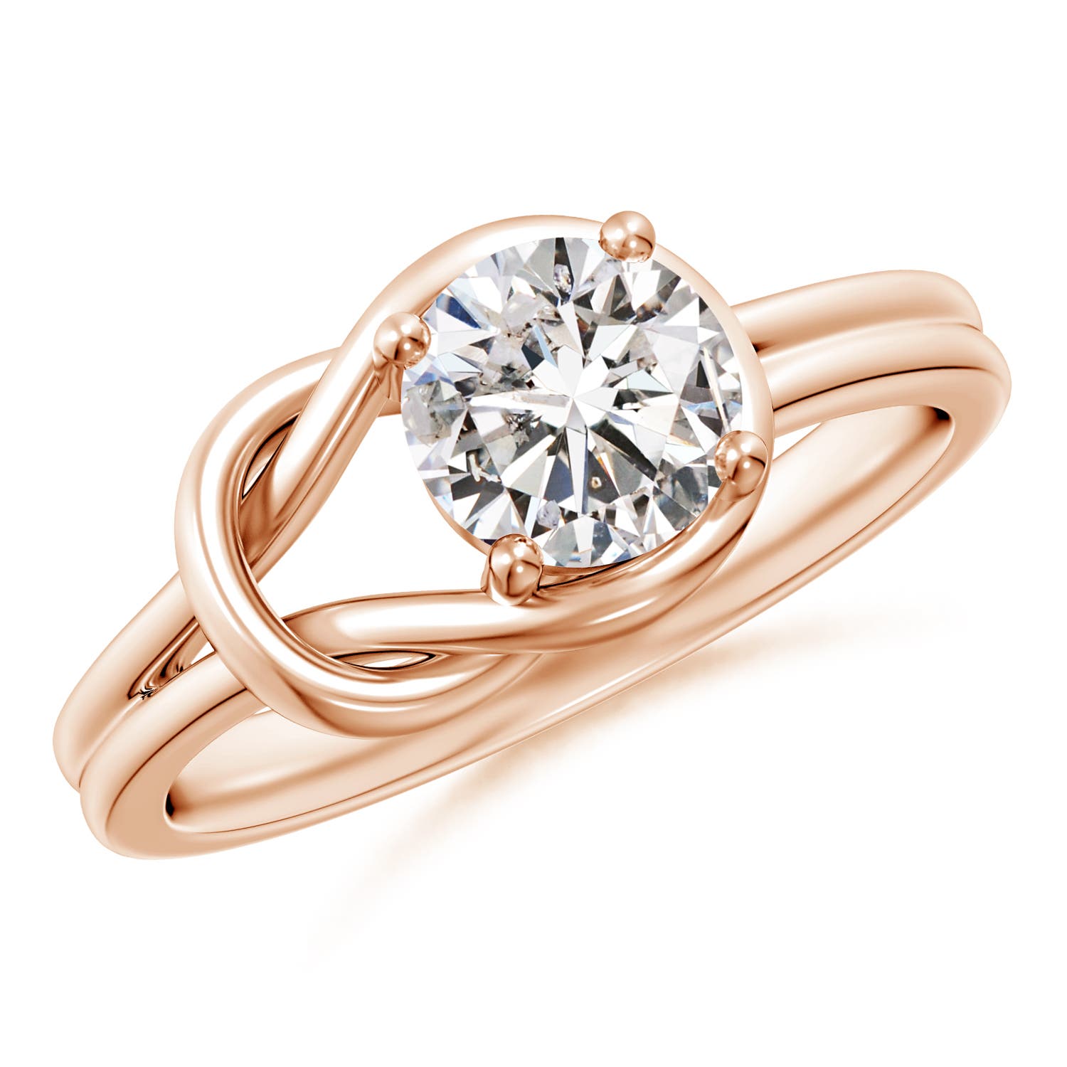 I-J, I1-I2 / 0.8 CT / 14 KT Rose Gold