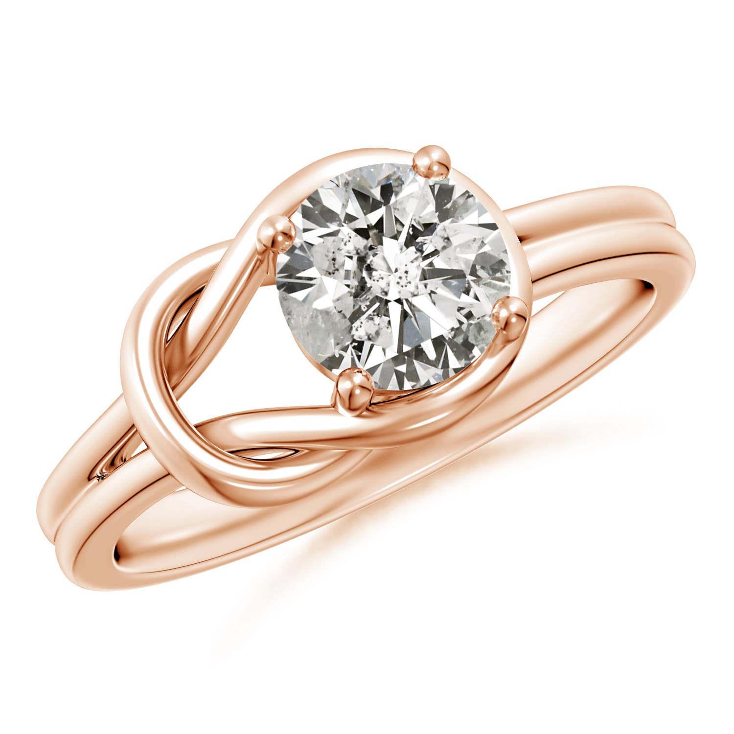 K, I3 / 0.8 CT / 14 KT Rose Gold