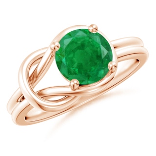 Round AA Emerald