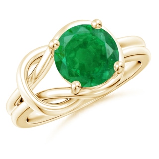 Round AA Emerald